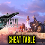 FINAL FANTASY VII REMAKE INTERGRADE Cheat Table