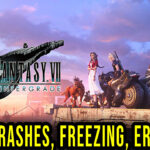 FINAL FANTASY VII REMAKE INTERGRADE Crash