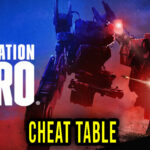 Generation Zero Cheat Table