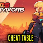 Mars Survivors Cheat Table