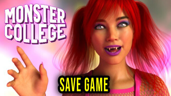 Monster College – Save Game – location, backup, installation