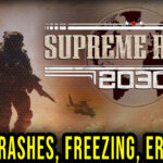 Supreme Ruler 2030 Crash