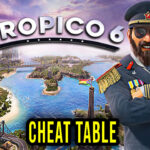 Tropico 6 Cheat Table