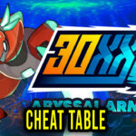 30XX Cheat Table