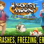 Harvest Moon The Winds of Anthos Crash