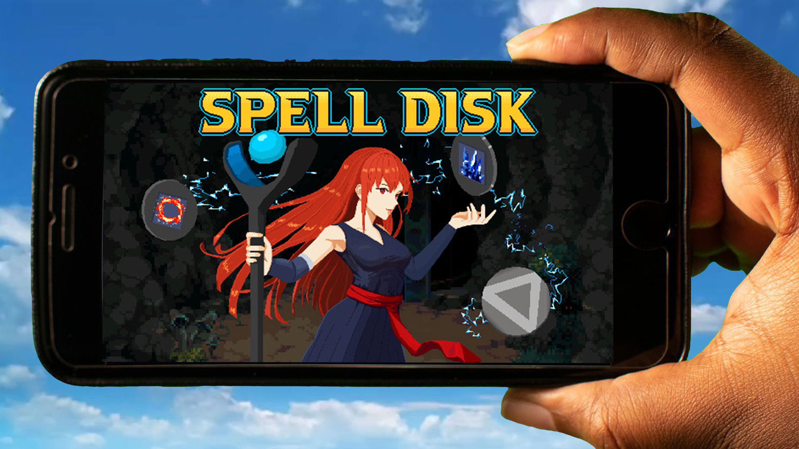 Spell Disk Mobile How to play on an Android or iOS phone? Games Manuals
