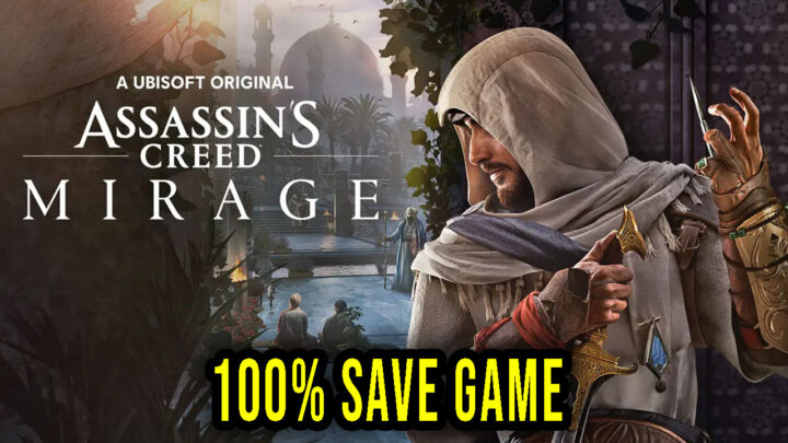 Assassin’s Creed Mirage – 100% Save Game