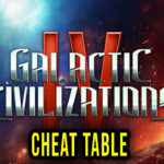 Galactic Civilizations IV Cheat Table
