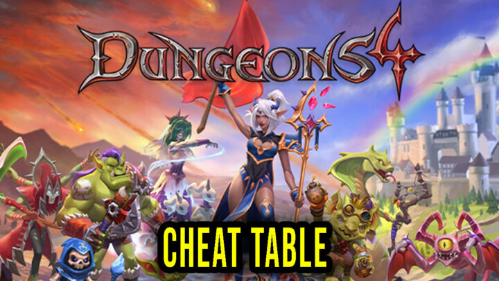 Dungeons 4 – Cheat Table for Cheat Engine