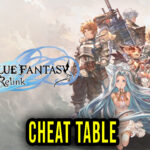 Granblue Fantasy Relink Cheat TAble