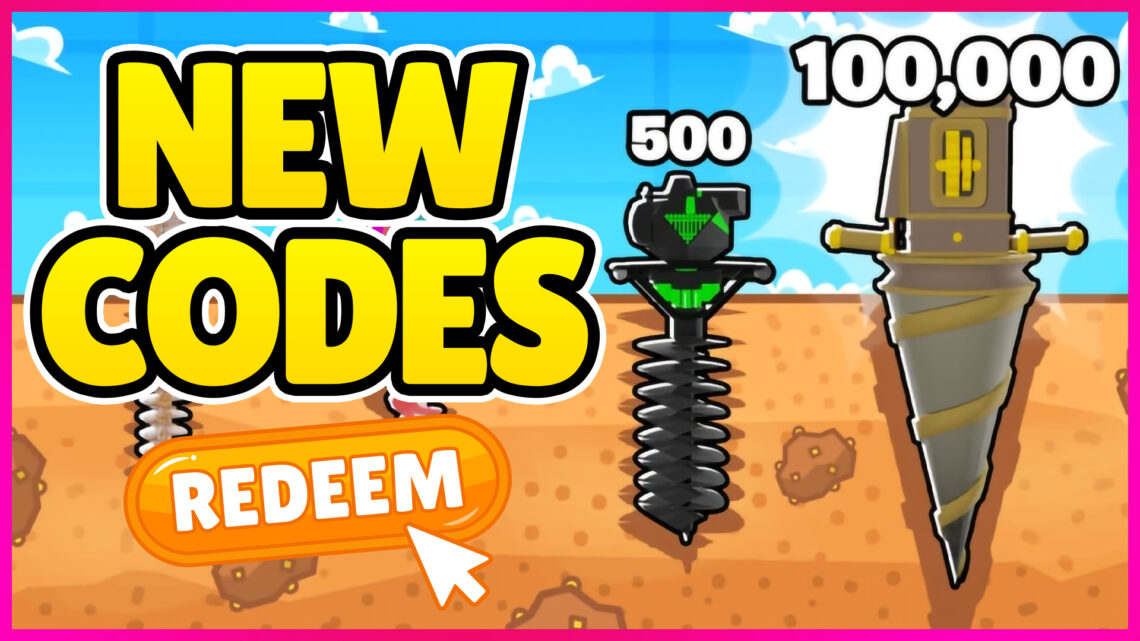 Roblox DRILL DIGGING SIMULATOR promo codes (March 2025)