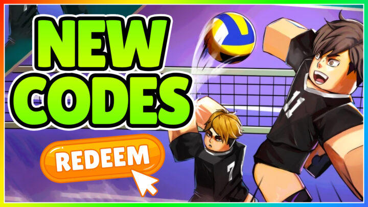 Roblox VOLLEYBALL LEGENDS promo codes (April 2025)